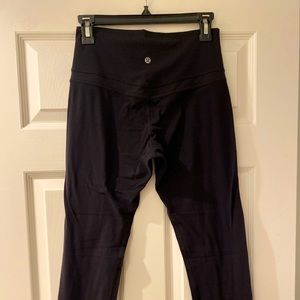 Black Lululemon High Rise Align Leggings Size 8